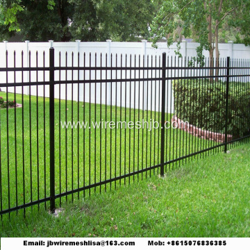 Powder Coated Zinc Steel Fence/ Wrought Iron Fence